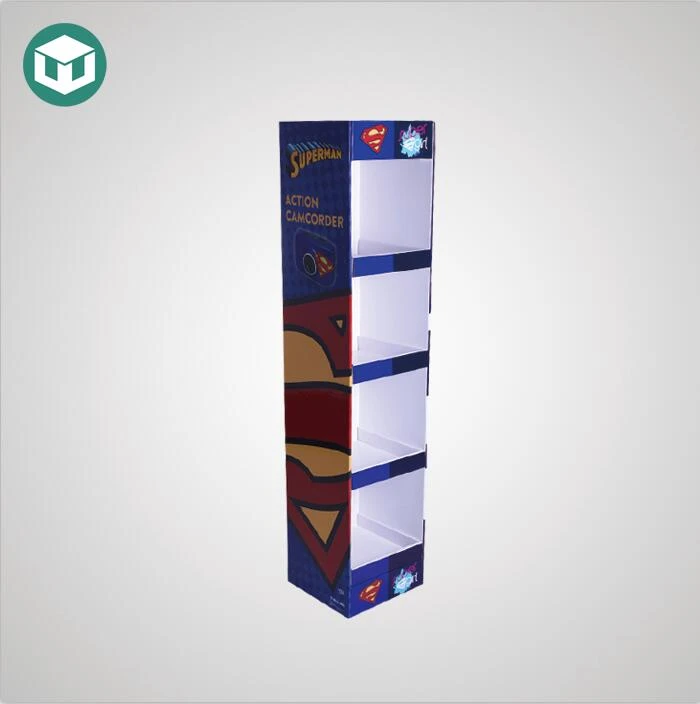 কার্ডবোর্ড ভেলক্রো পপ আপ ডিসপ্লে স্ট্যান্ড