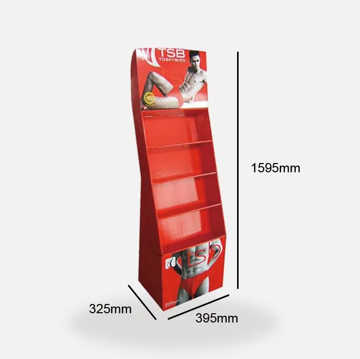 underwear display shelf