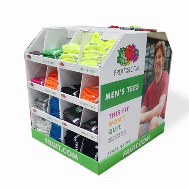 Portable T-shirt Floor Display Stand